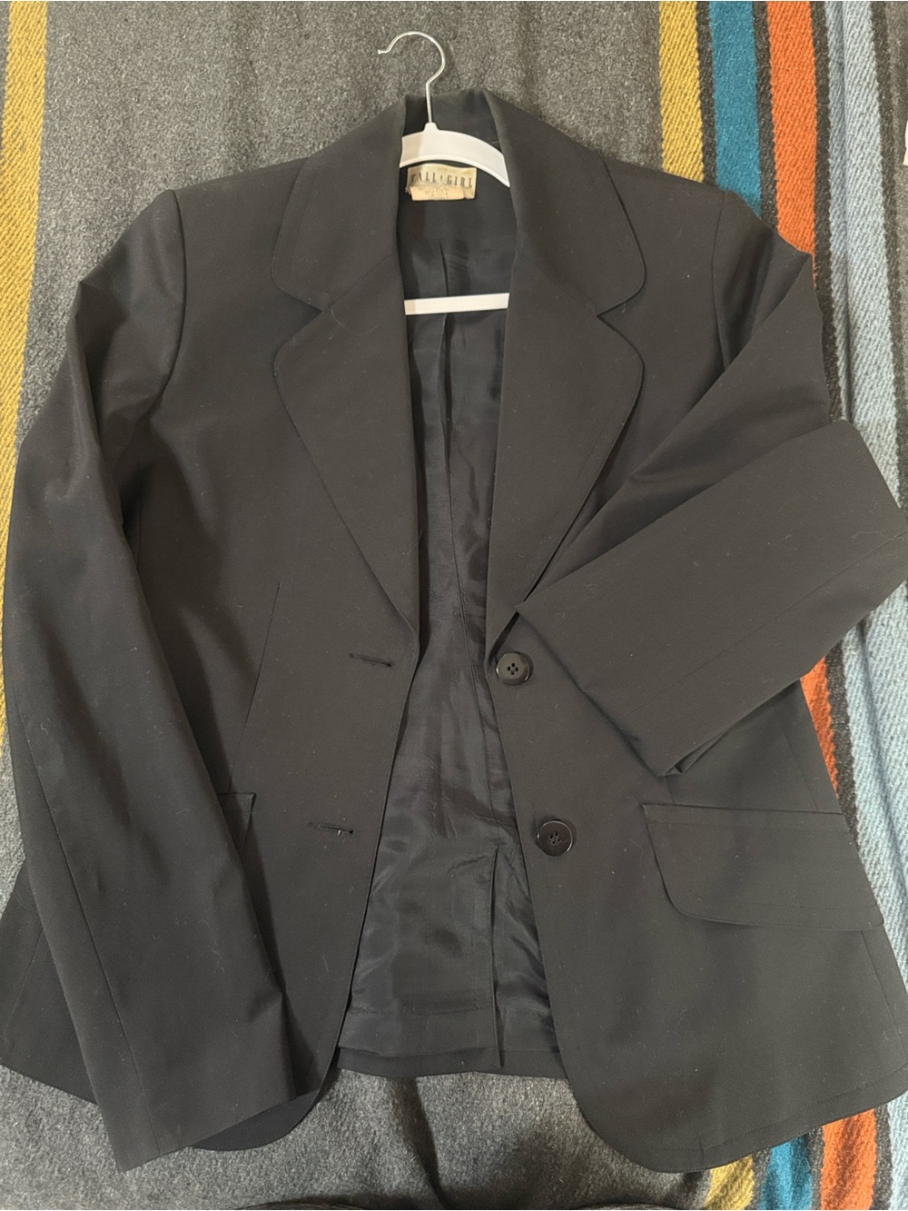 9 Tall Girl Two-Button Blazer